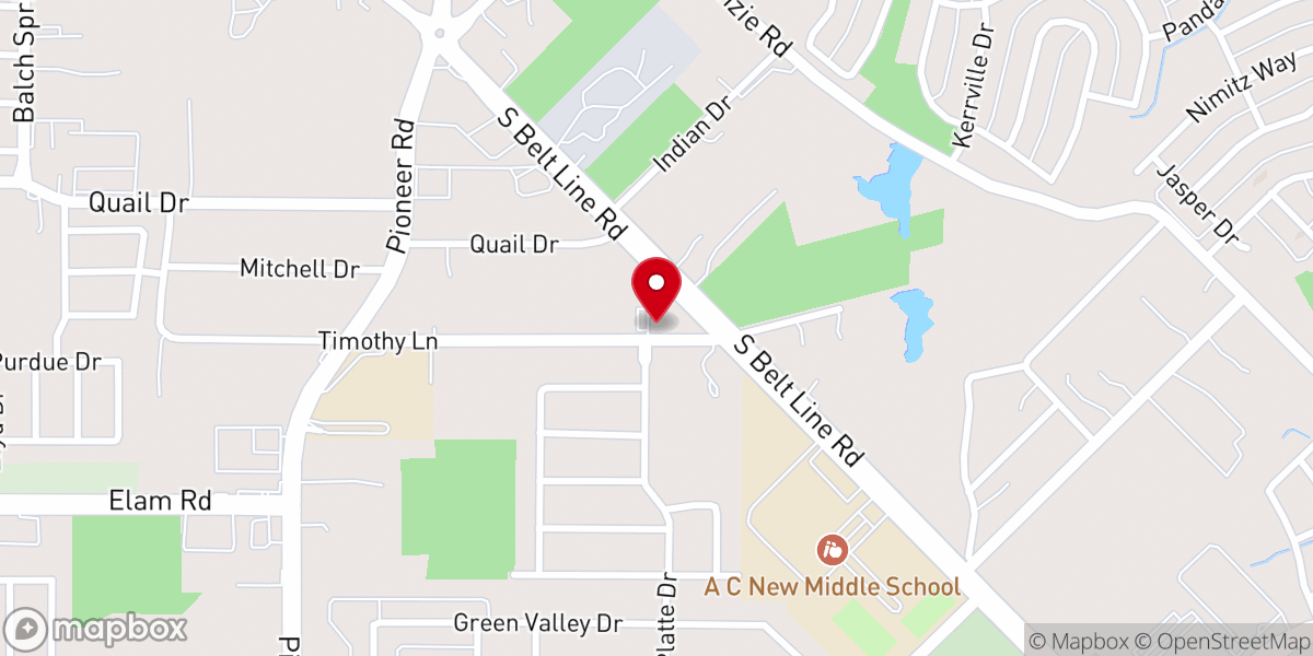 Map showing location of One Family Fellowship