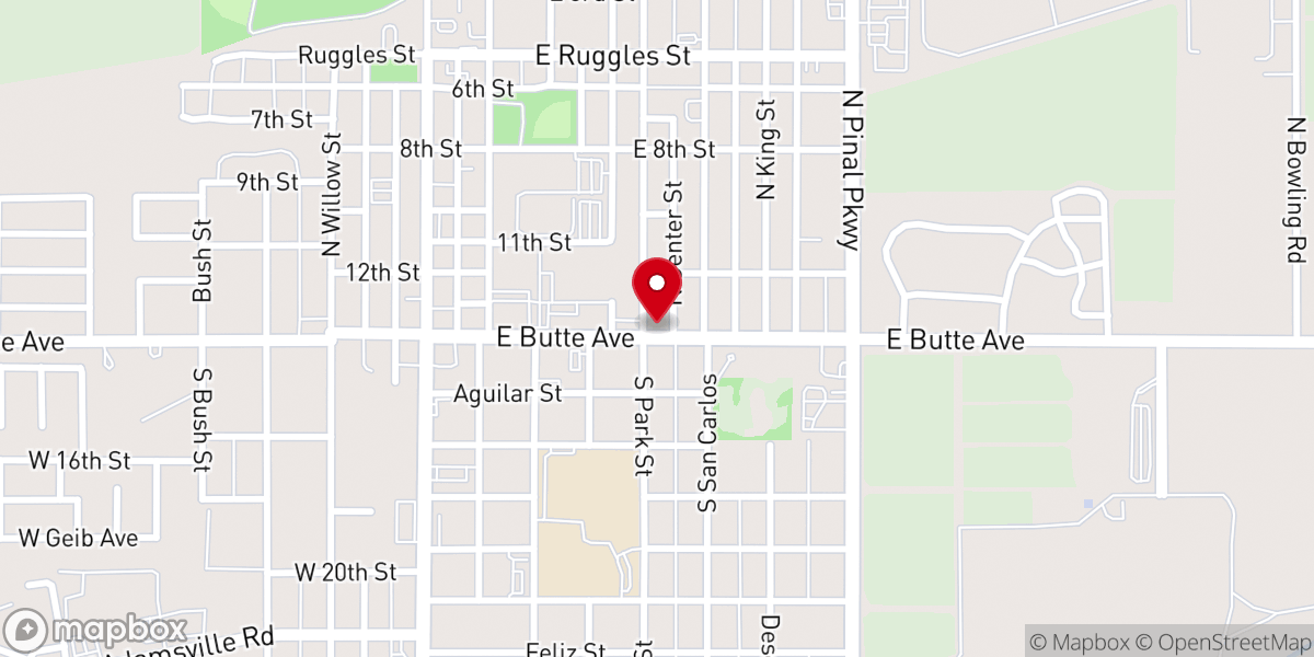 Map showing location of Orthodox Mission Church