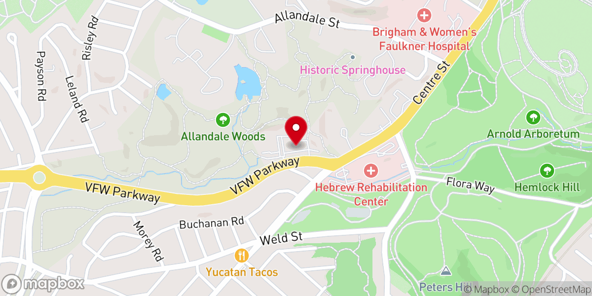 Map showing location of Our Lady of the Annunciation Melkite Catholic Cathedral