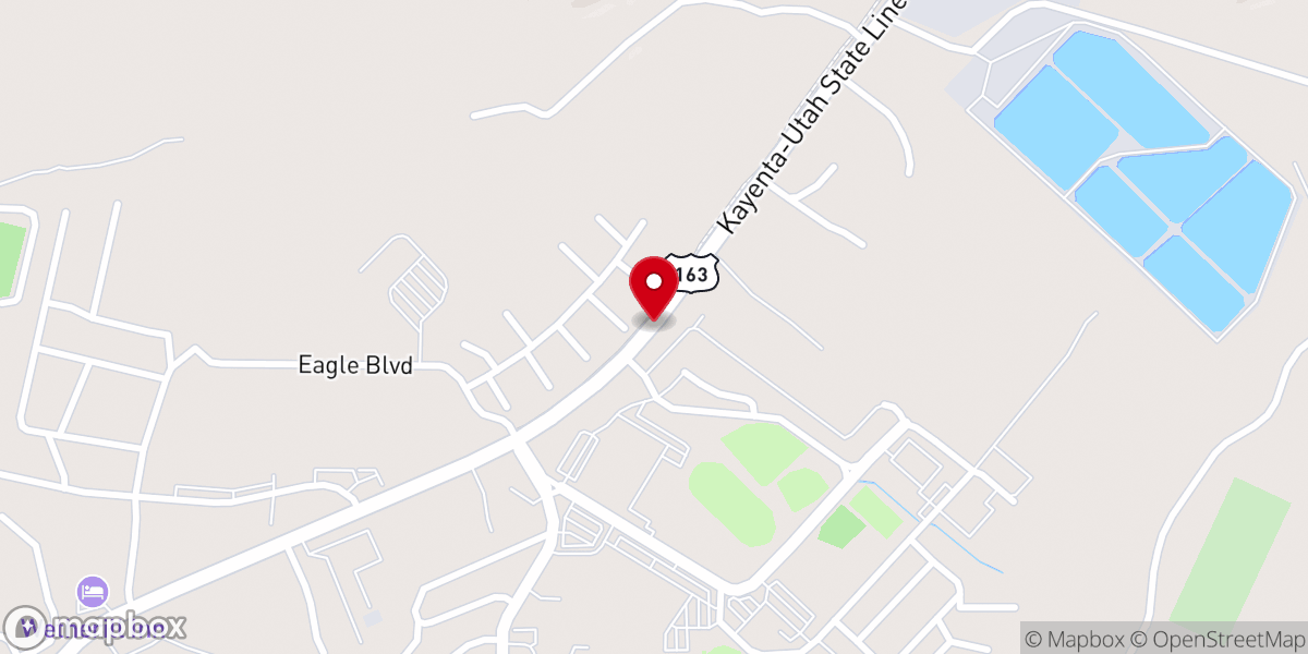 Map showing location of Our Lady of the Holy Rosary Parish Hall