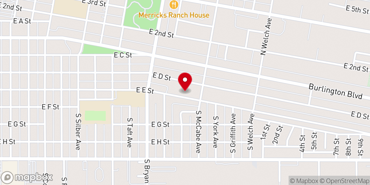 Map showing location of Our Redeemer Lutheran Church & School
