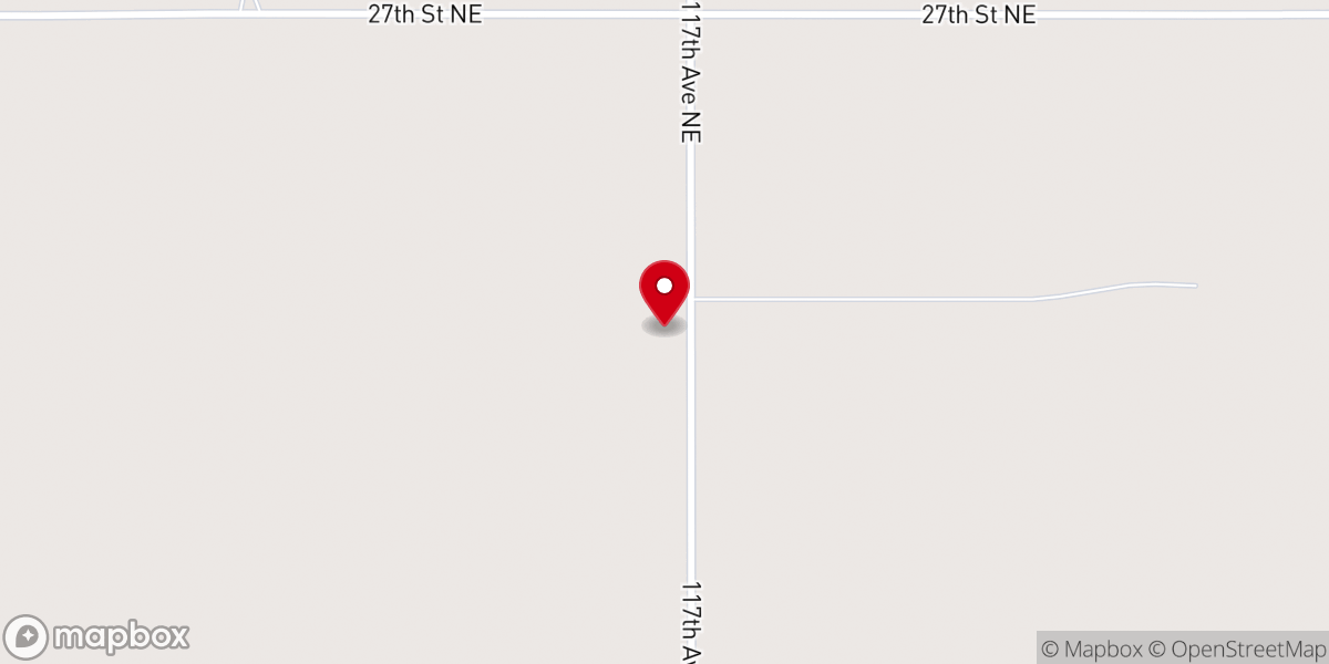 Map showing location of Our Savior Church