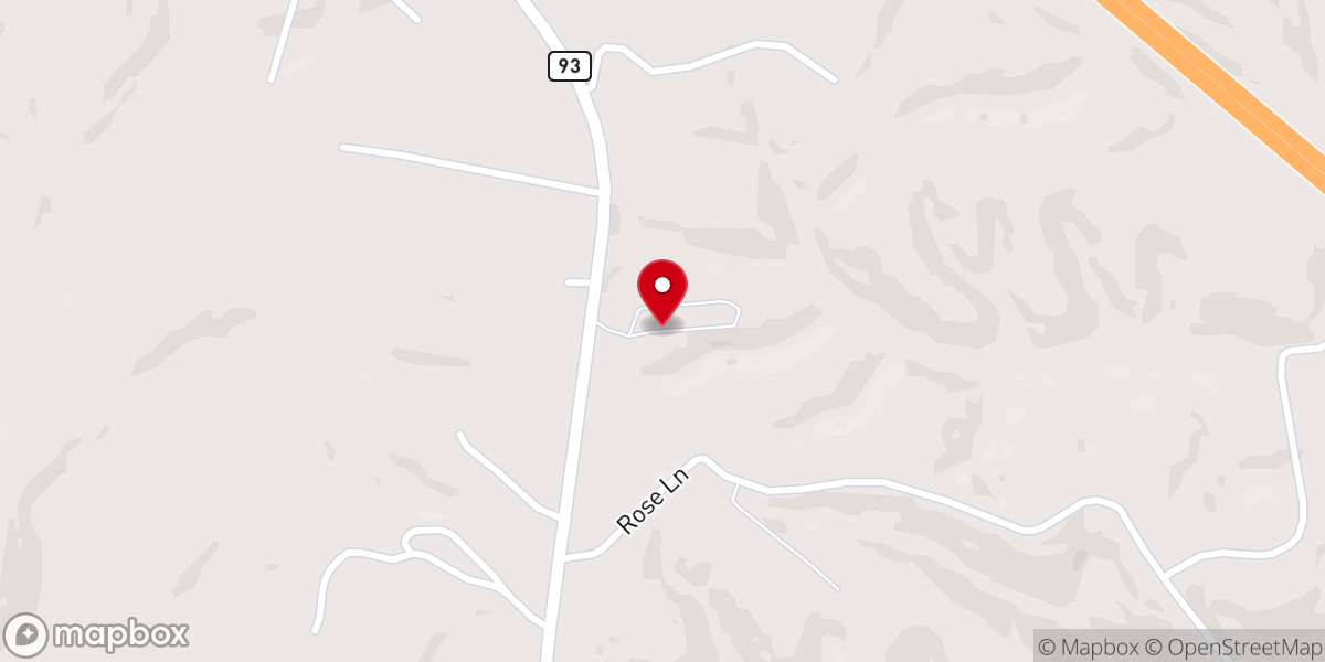 Map showing location of Outback RV Resort, Inc