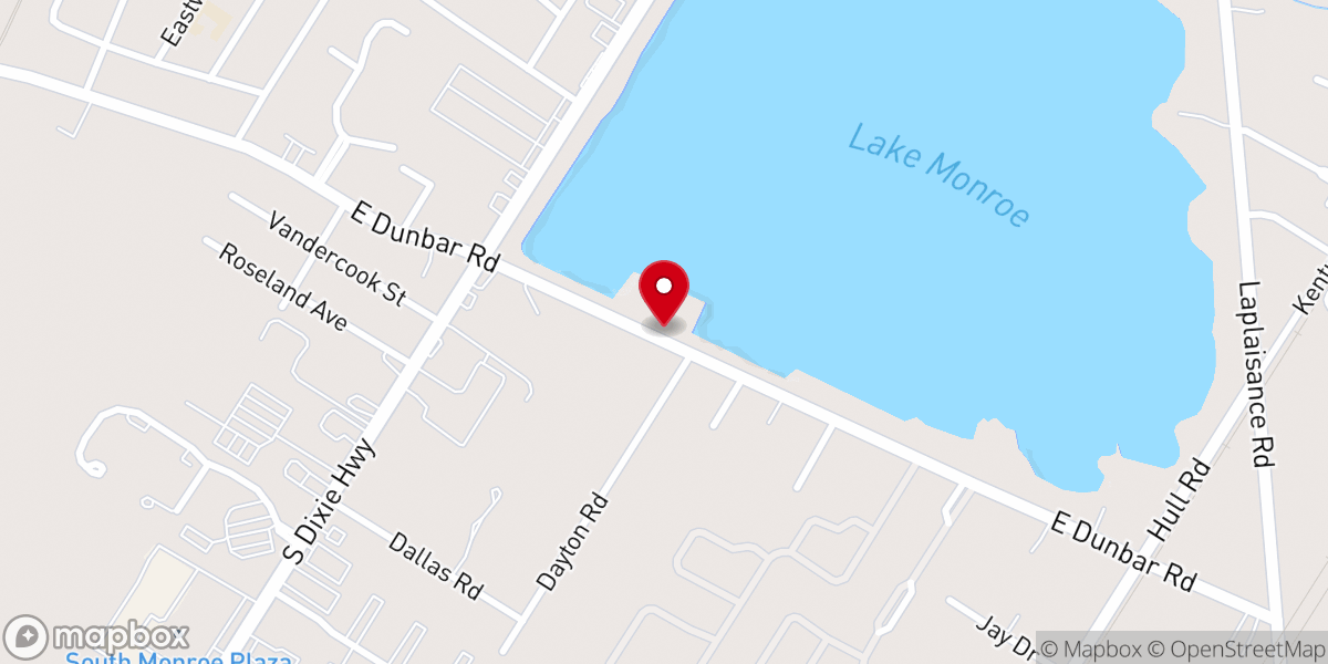 Map showing location of Outpost Community Church