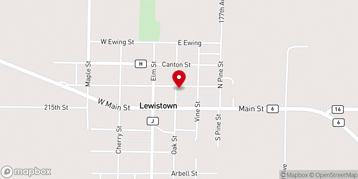 Map showing location of Park Methodist Church