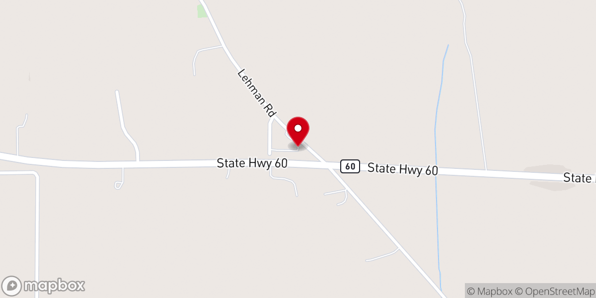 Map showing location of Parking Lot