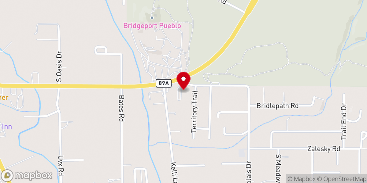 Map showing location of PASSION Vineyard Fellowship
