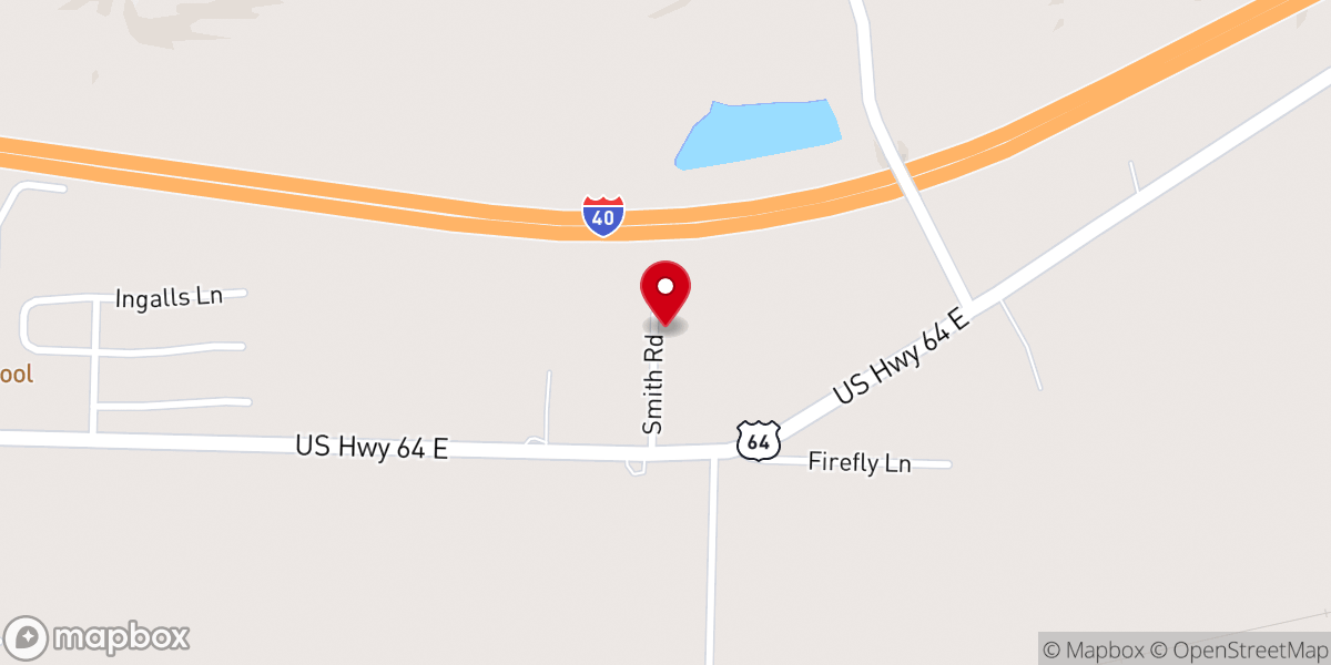 Map showing location of Pleasant Home Church