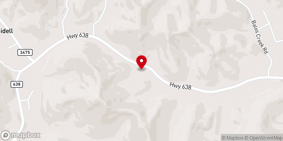 Map showing location of Pleasant Run Baptist Church