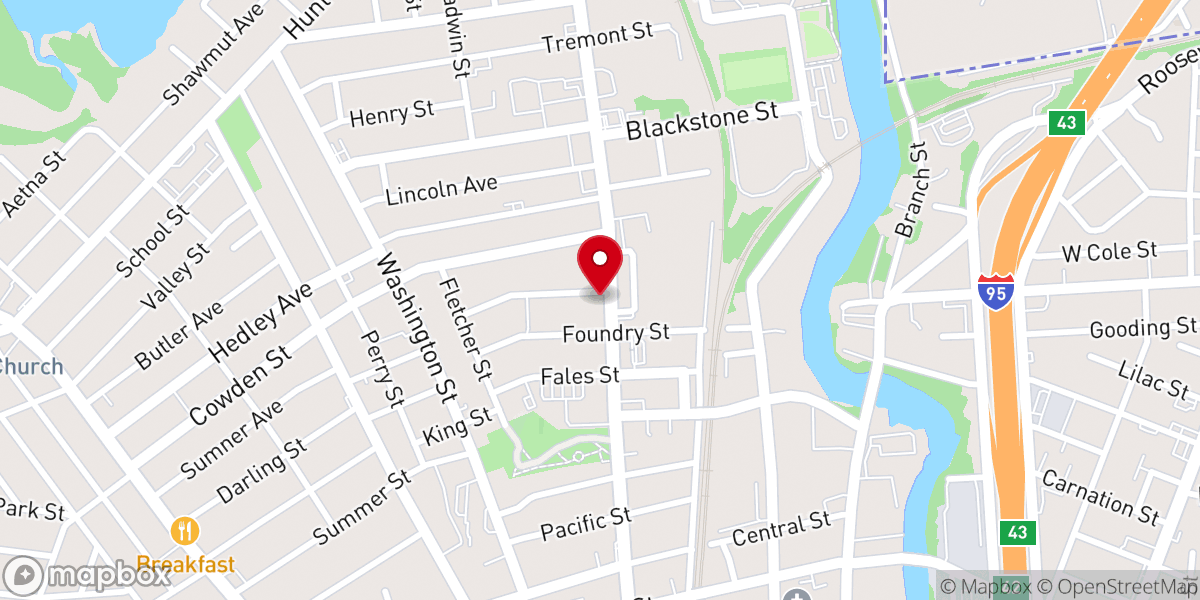Map showing location of Plenitude Church (Iglesia Plenitud)