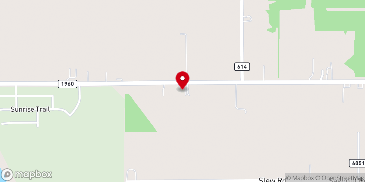 Map showing location of Praise Tabernacle