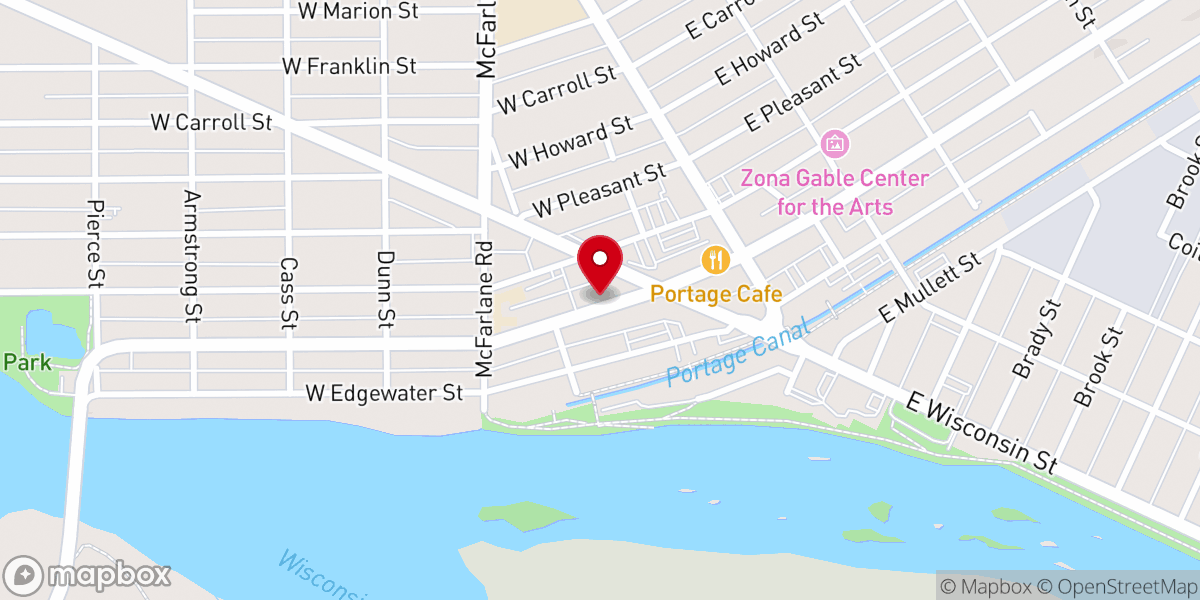 Map showing location of Prayer Room