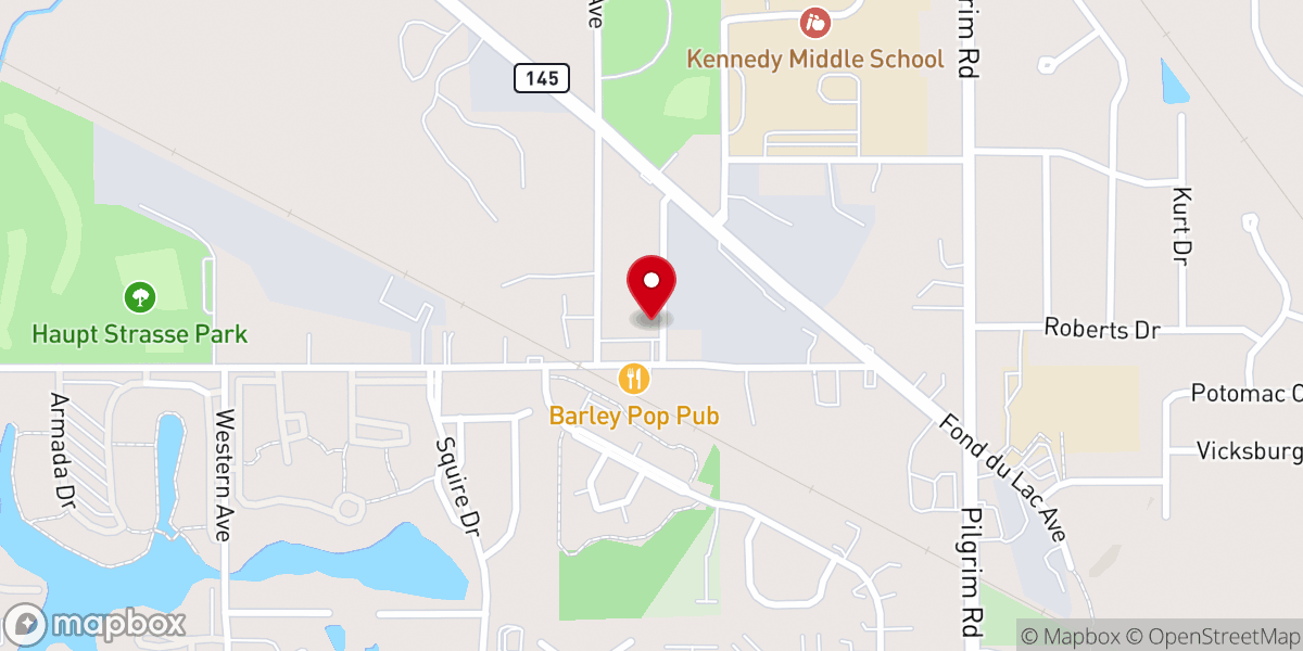 Map showing location of Precinct Tap & Table