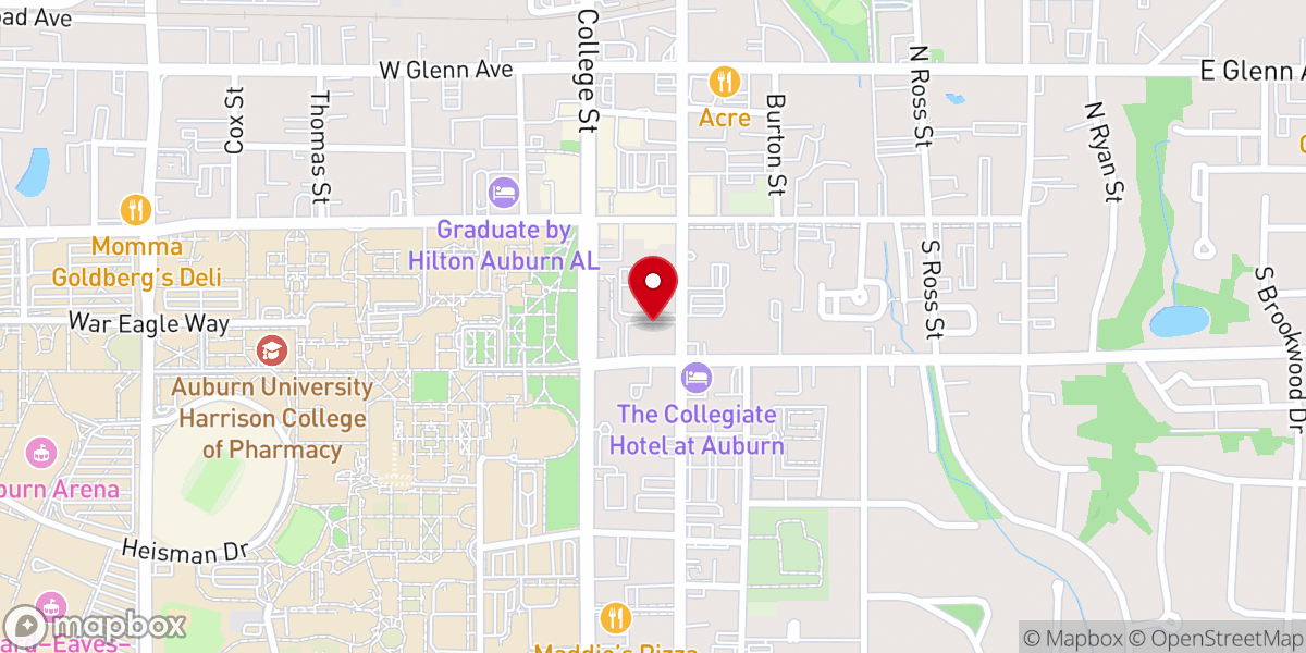Map showing location of Presbyterian Community Ministry