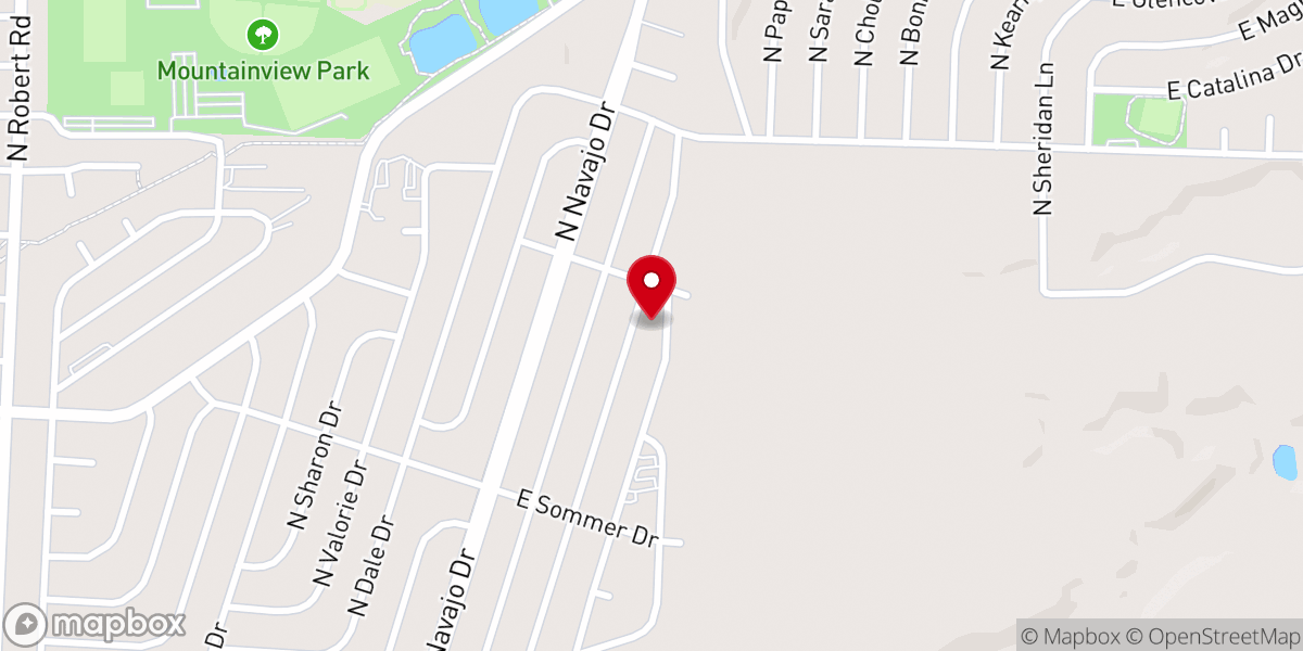 Map showing location of Prescott Valley Church of The Nazarene