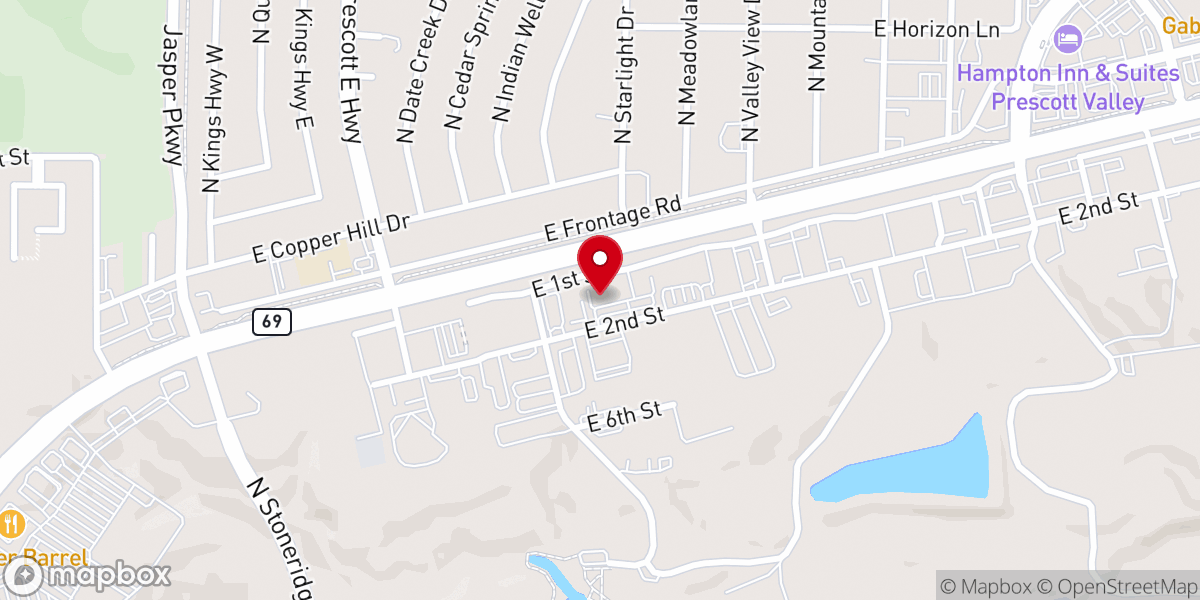 Map showing location of QuadCity Christian Church PV Office