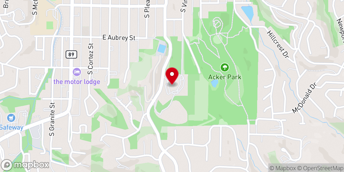 Map showing location of QuadCity Christian Church