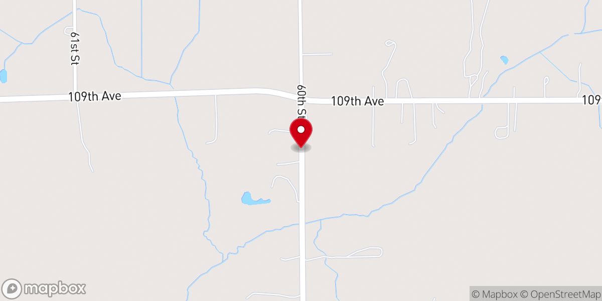 Map showing location of Ray of Light Church of God