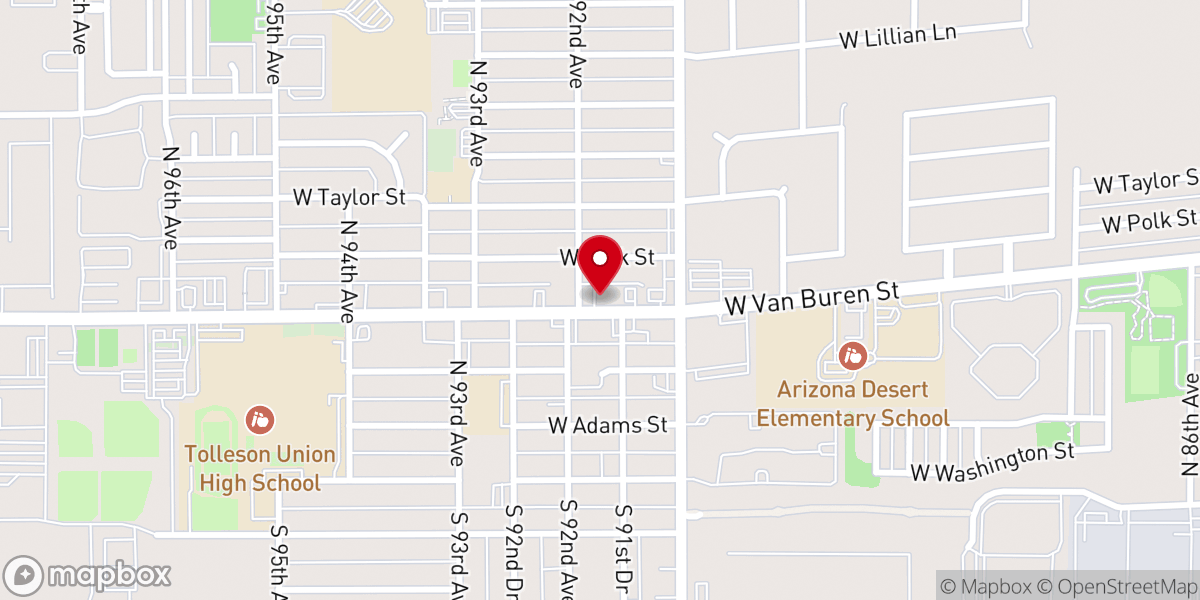Map showing location of RCCG CHURCH ON THE ROCK