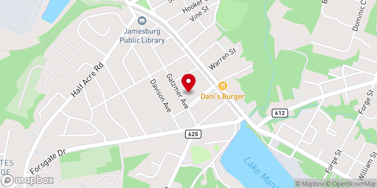 Map showing location of RCCG True Light Chapel