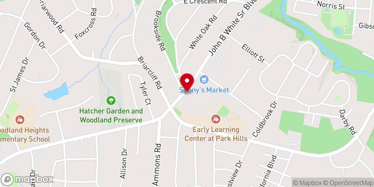 Map showing location of Real Talk Christian Ministries