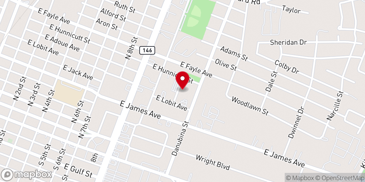 Map showing location of Redeemer Lutheran Childrens Center