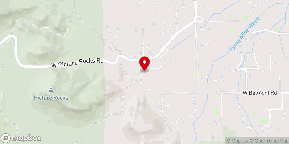 Map showing location of Redemptorist Renewal Center