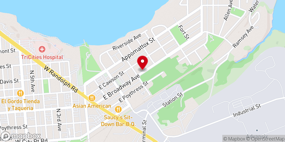 Map showing location of Relevant Life Church | RVA