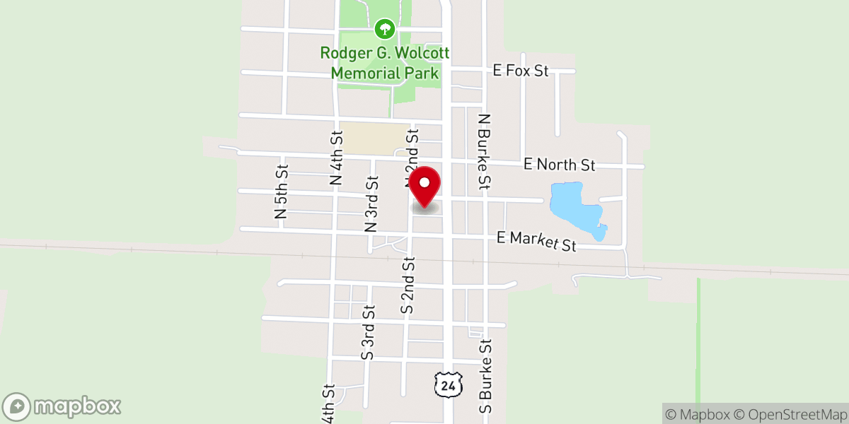 Map showing location of Remington / Wolcott