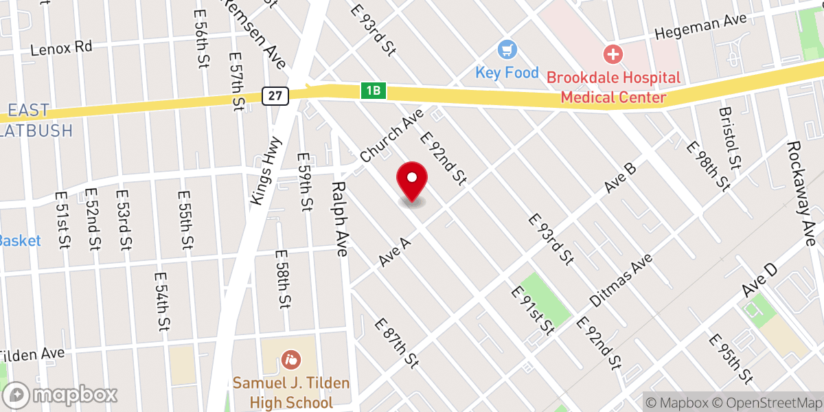 Map showing location of Remsen Church of God