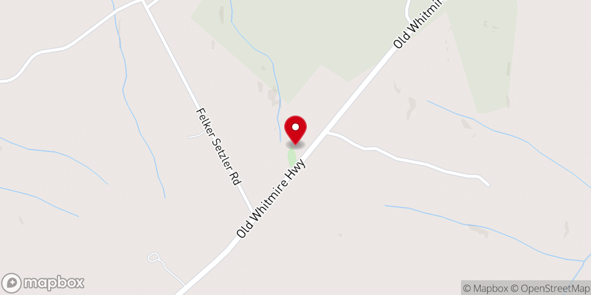 Map showing location of Renwick Grove Baptist Church