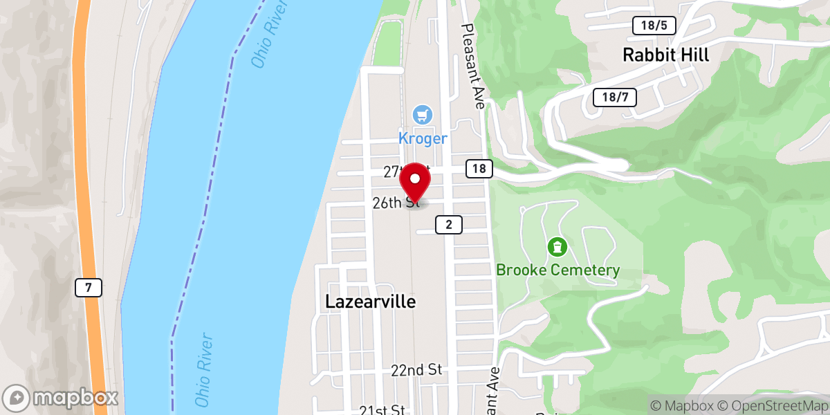 Map showing location of Reorganized Church of Jesus Christ of Latter Day Saints