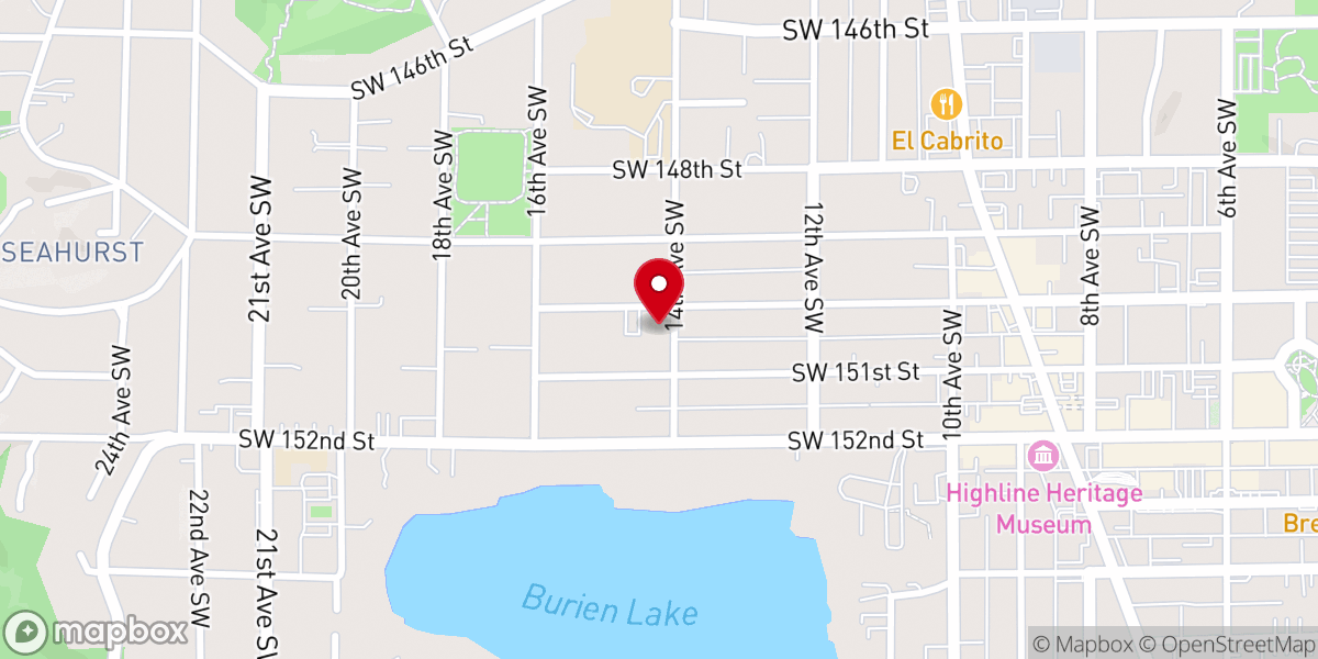 Map showing location of Restoration Life Church