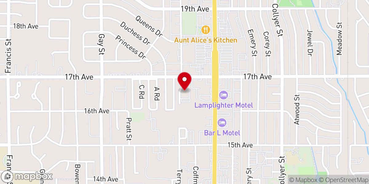 Map showing location of Restoration Tabernacle