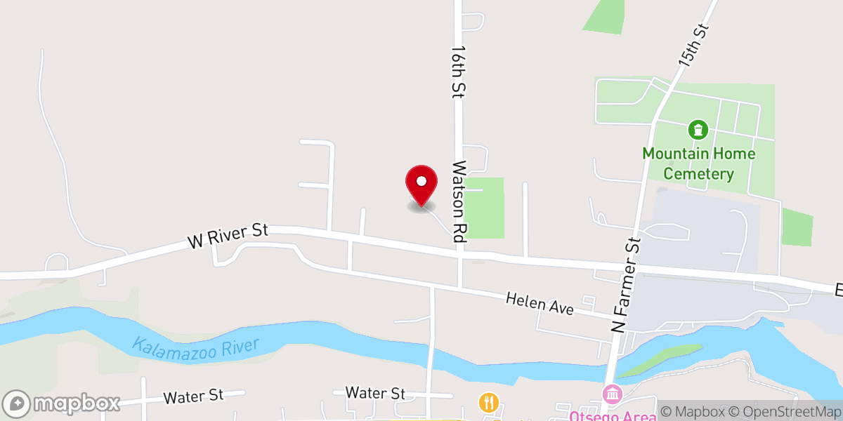Map showing location of Resurgence Church