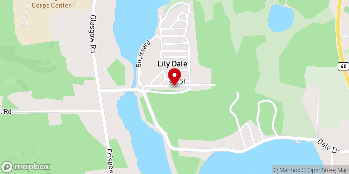 Map showing location of Rev Sherry Calkins - Registered Medium