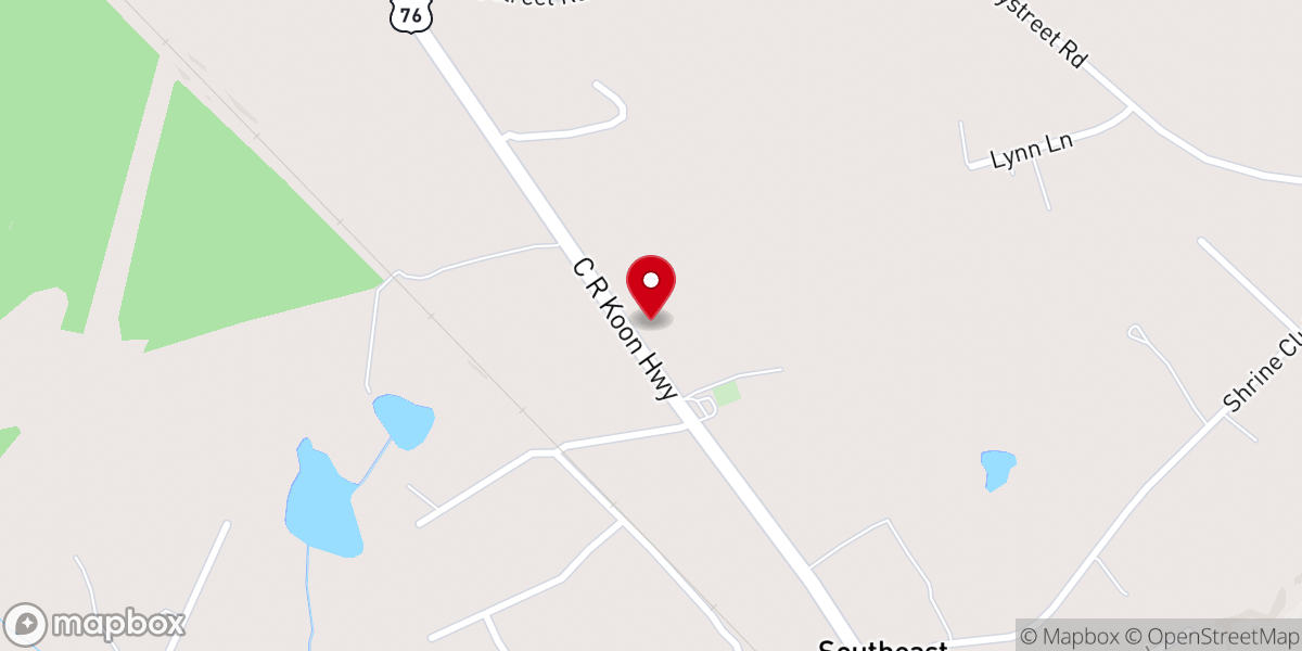 Map showing location of Rey des Reyes Ministries