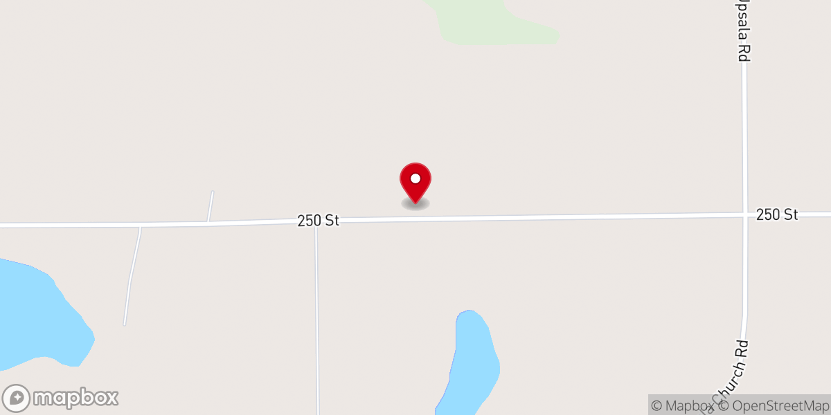 Map showing location of Richwood Church