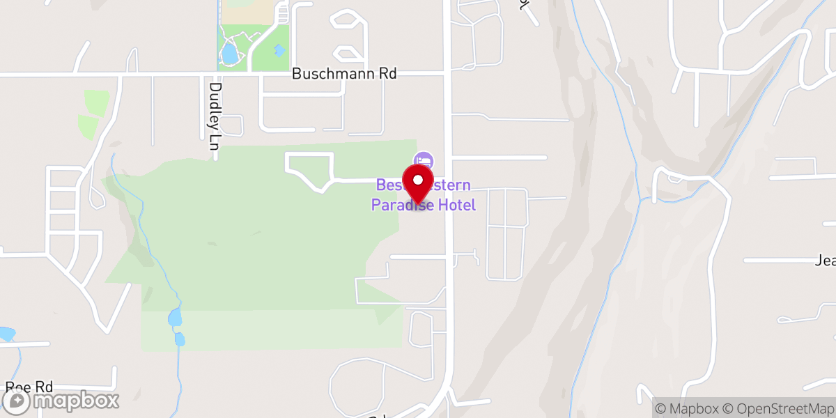 Map showing location of Ridge Lifeline Church