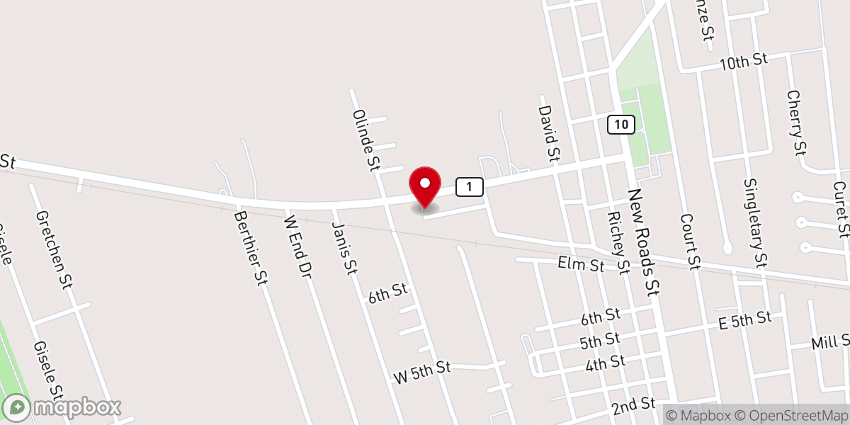 Map showing location of River Parish Portables