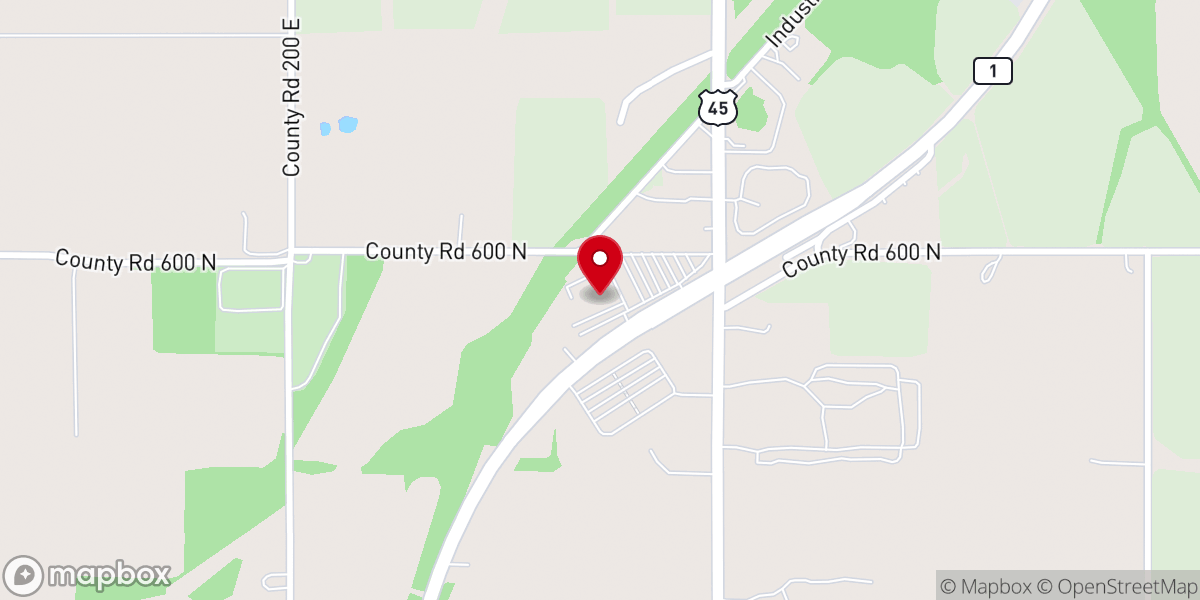 Map showing location of Roads Church - Food & Clothing Pantry
