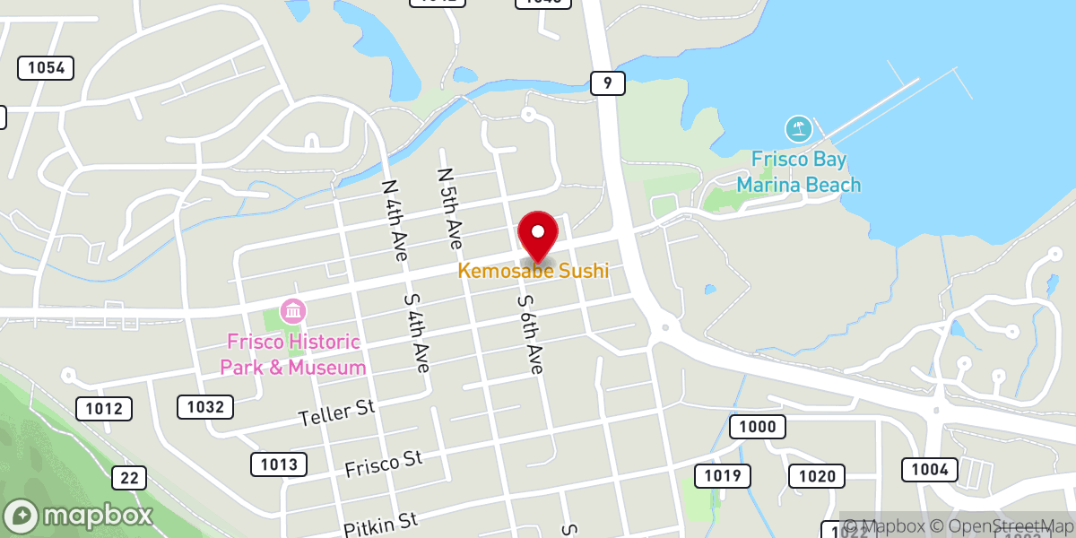 Map showing location of Rocky Mountain Bible Church
