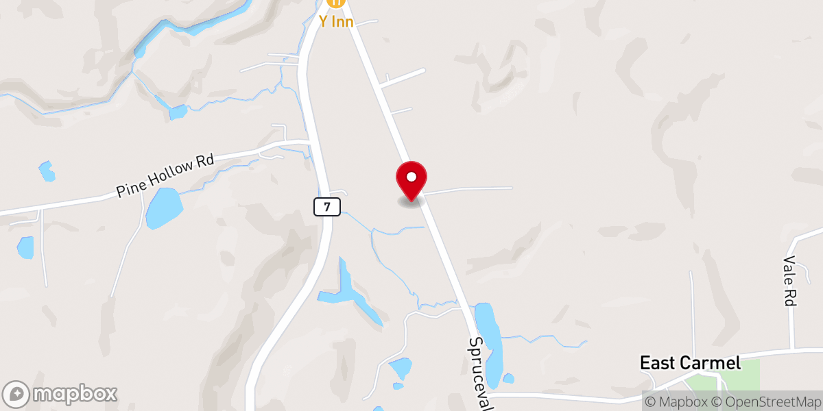 Map showing location of Rogers Assembly of God