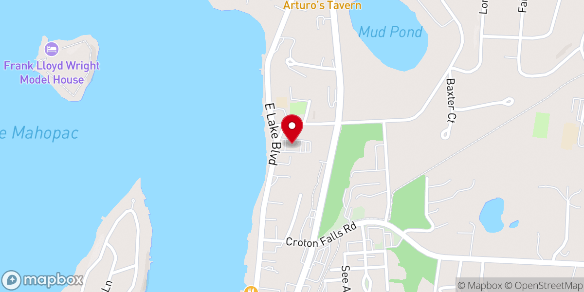 Map showing location of Saint John the Evangelist - Food Distribution Center