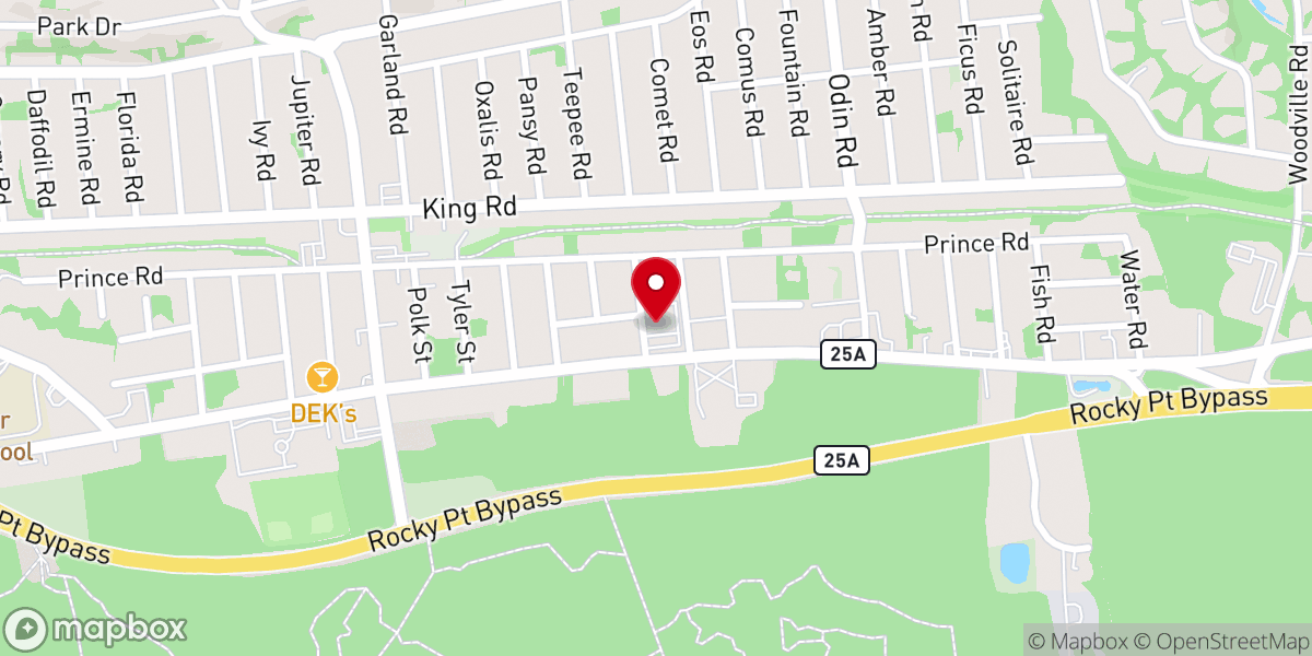 Map showing location of Saint Jude Council 5814 Knights of Columbus