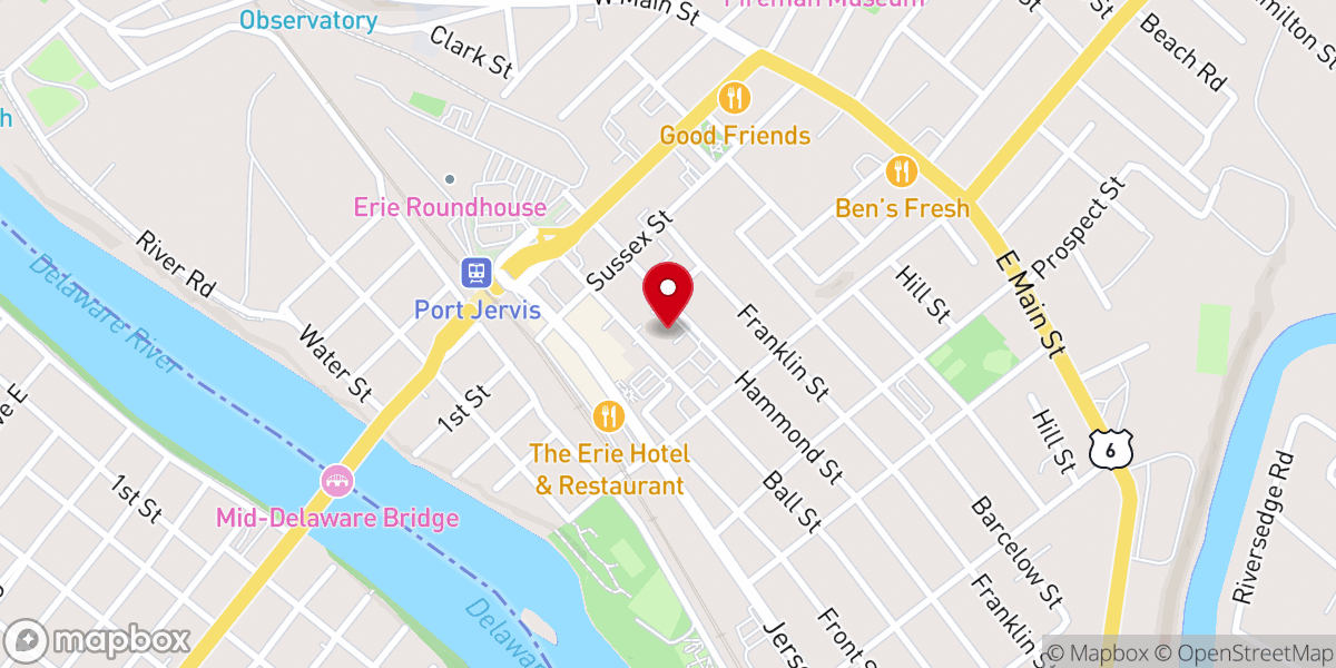 Map showing location of Saint Mary's Little Lambs Early Childhood Learning Center