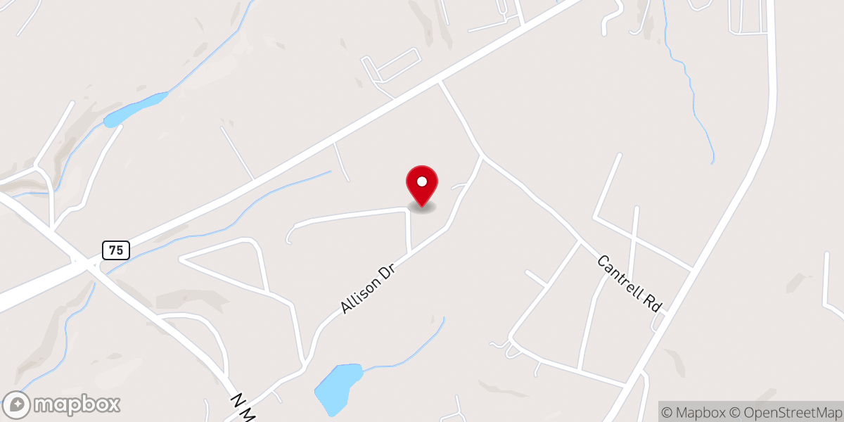 Map showing location of Saint Paul's Catholic Church - Food Distribution Center