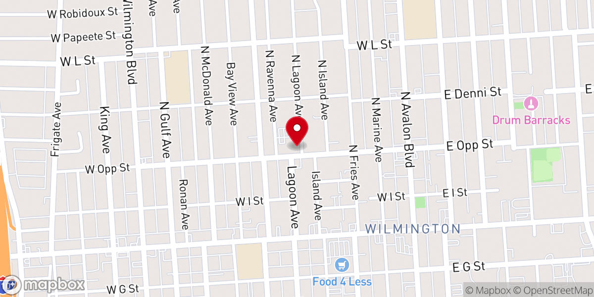Map showing location of Saints Peter & Paul Catholic Church
