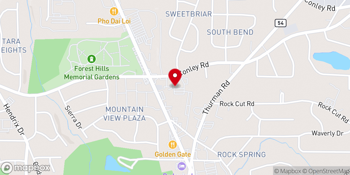 Map showing location of San Felipe de Jesus Catholic Church