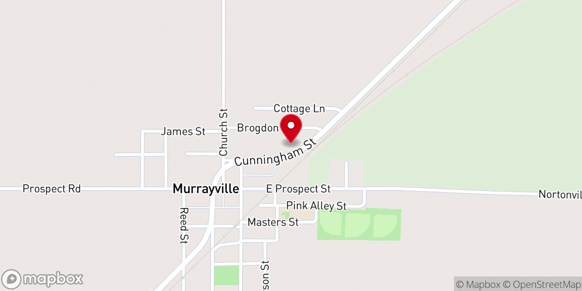 Map showing location of Sandy Creek Baptist Associates